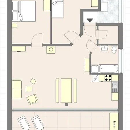 Apartament Luxus Ferienwohnung Bergblick 01 Im Haus Lufeto - Todtnau, Feldberg - #73592 Todtnau